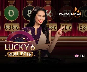 Roulette Lucky 6 le Pragmatic Play